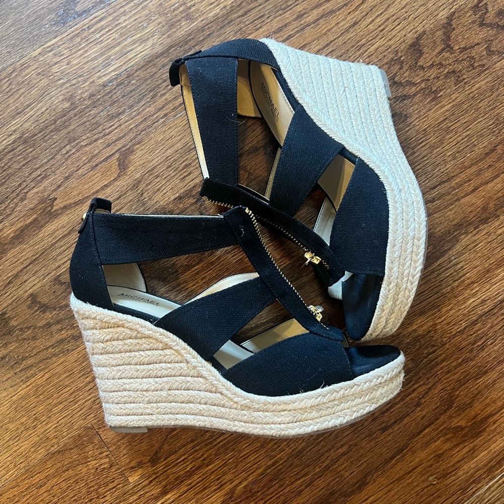 Michael Kors Women's Etta Espadrille Wedge Sandal